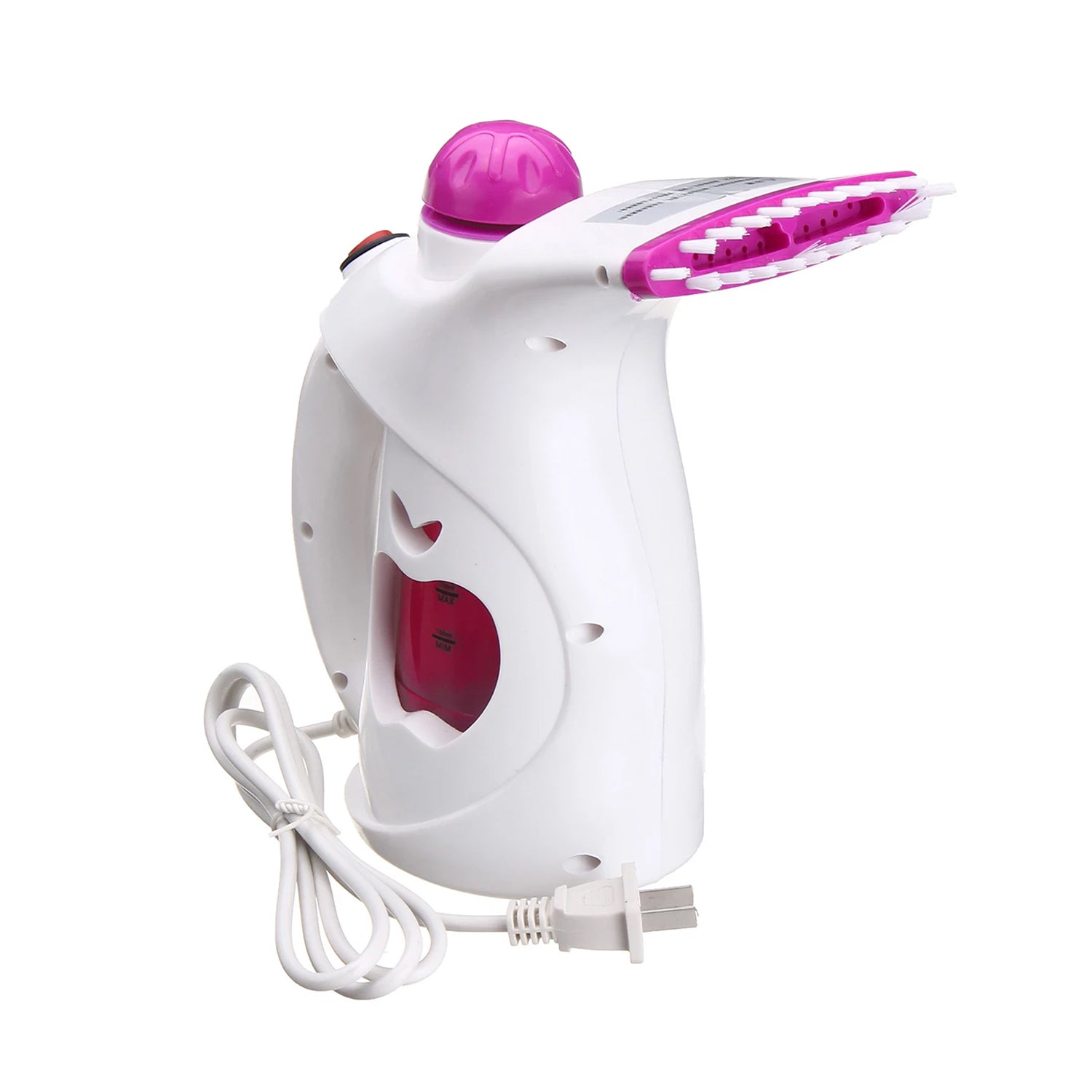 Versatile garment steamer for clothes and facial use Versatile garment steamer for clothes and facial use